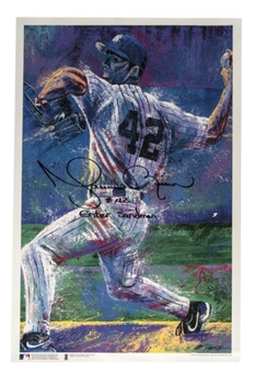 Mariano Rivera Signed 24x36-inch Bill Lopa Print 